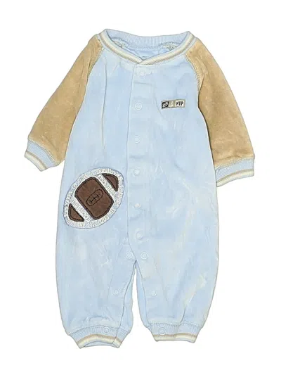 Pre-owned Carter's Babies' Long Sleeve Outfit In Blue