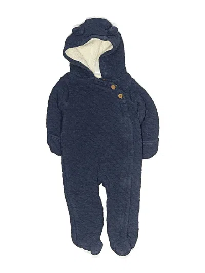 Pre-owned Carter's Babies' Long Sleeve Outfit In Blue