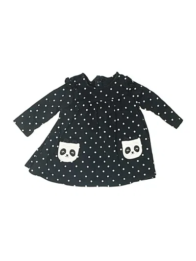 Pre-owned Carter's Babies' Long Sleeve Polo In Black