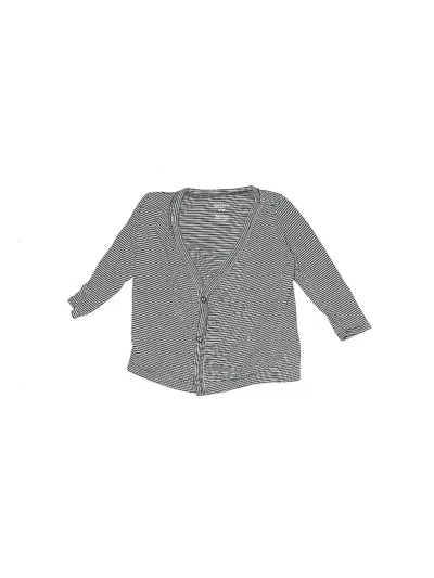 Pre-owned Carter's Babies' Long Sleeve Top Gray Tops