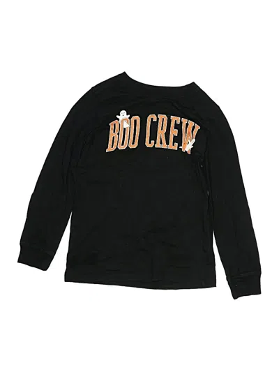 Pre-owned Carter's Kids' Long Sleeve T-shirt In Black