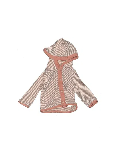 Pre-owned Carter's Babies' Long Sleeve T-shirt In Pink