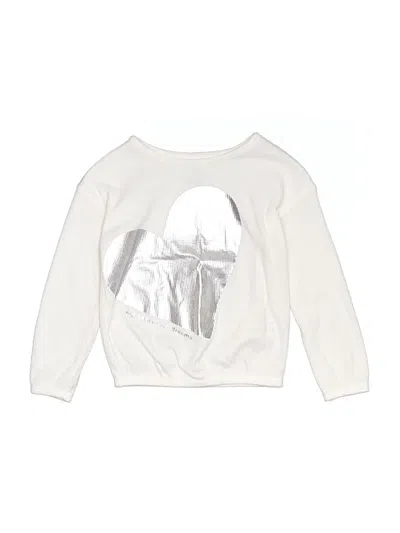 Pre-owned Carter's Kids' Long Sleeve T-shirt In Silver