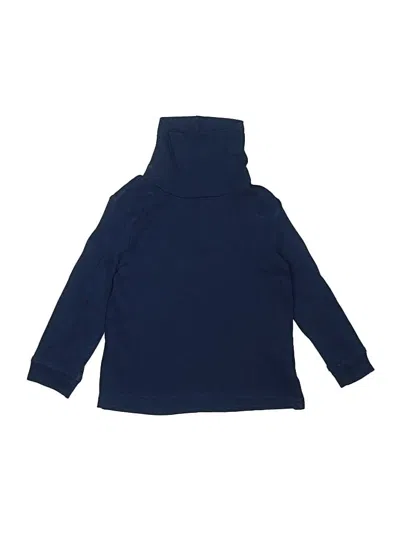 Pre-owned Carter's Kids' Long Sleeve Turtleneck In Blue