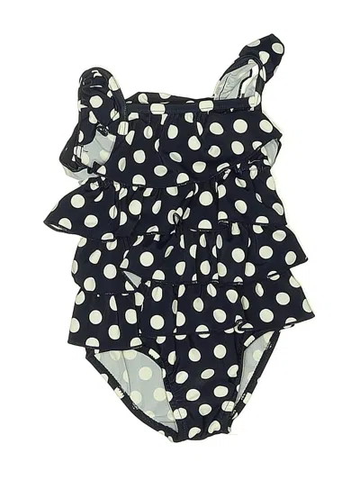 Pre-owned Carter's Babies' One Piece Swimsuit In Blue