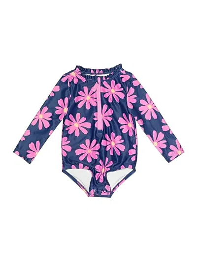 Pre-owned Carter's Babies' One Piece Swimsuit In Pink