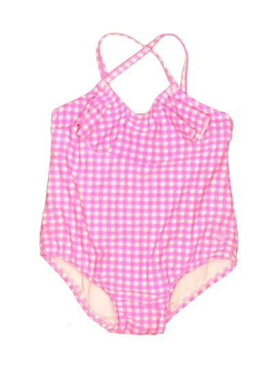 Pre-owned Carter's Babies' One Piece Swimsuit In Pink