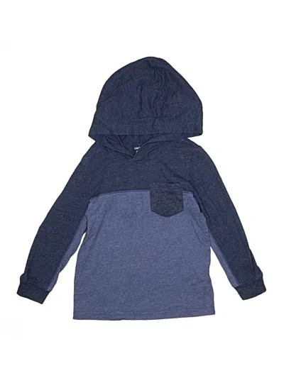 Pre-owned Carter's Kids' Pullover Hoodie In Blue