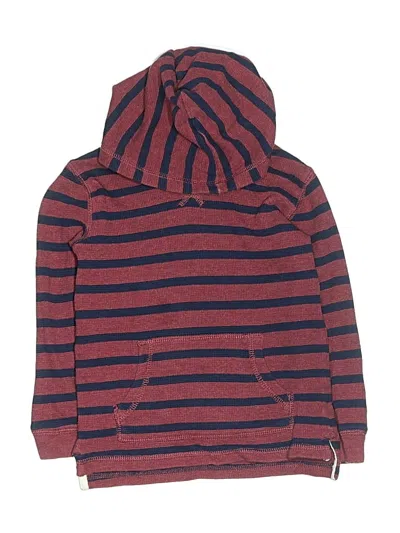 Pre-owned Carter's Kids' Pullover Hoodie In Burgundy