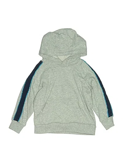 Pre-owned Carter's Kids' Pullover Hoodie In Gray