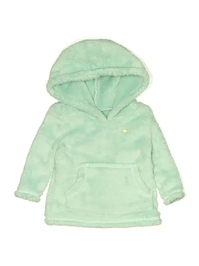 Pre-owned Carter's Babies' Pullover Hoodie In Green