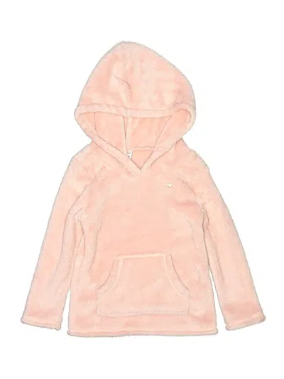 Pre-owned Carter's Kids' Pullover Hoodie In Pink