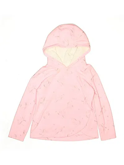 Pre-owned Carter's Kids' Pullover Hoodie In Pink