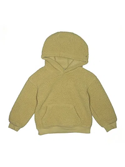 Pre-owned Carter's Kids' Pullover Hoodie In Yellow