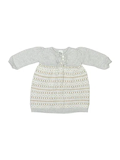 Pre-owned Carter's Babies' Pullover Sweater In Gray