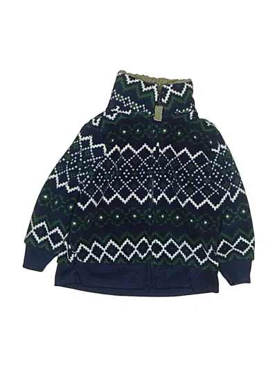 Pre-owned Carter's Babies' Pullover Sweater In Green