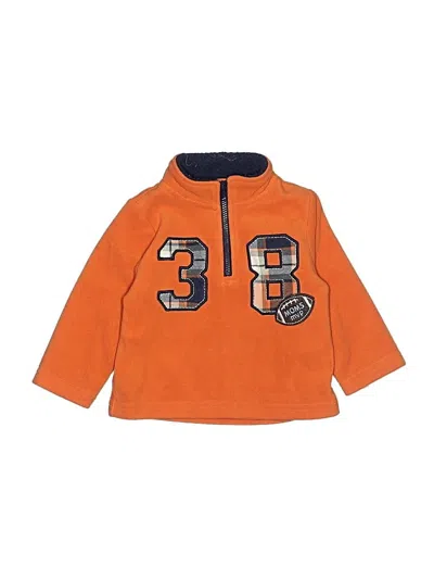 Pre-owned Carter's Babies' Pullover Sweater In Orange