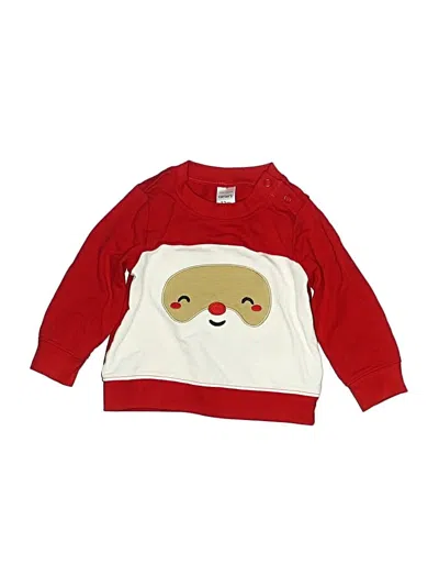 Pre-owned Carter's Babies' Pullover Sweater In Red