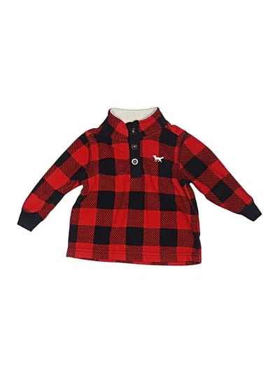Pre-owned Carter's Babies' Pullover Sweater In Red