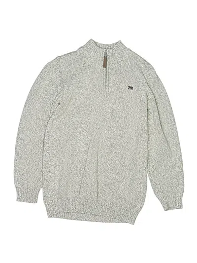 Pre-owned Carter's Kids' Pullover Sweater In Silver