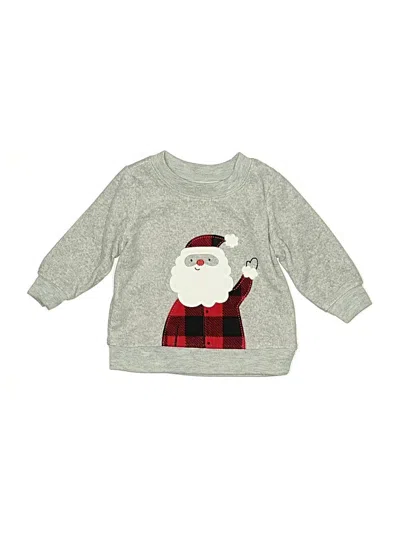 Pre-owned Carter's Babies' Pullover Sweater In Silver