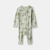 Carter's Purelysoft Baby Boys Sleep And Play In Green