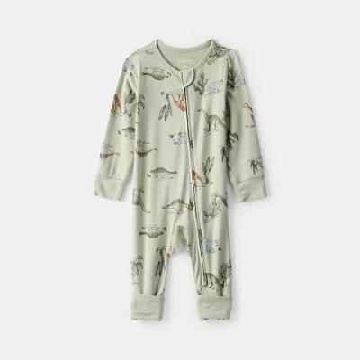 Carter's Purelysoft Baby Boys Sleep And Play In Green