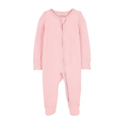Carter's Purelysoft Baby Girls Sleep And Play In Pink