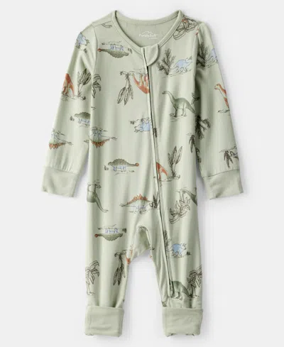 Carter's Purelysoft By  Baby Convertible Coverall In Green