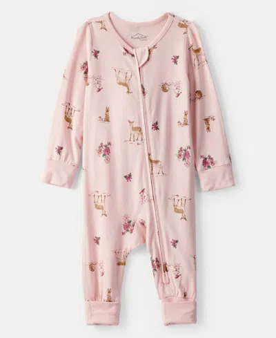 Carter's Purelysoft By  Baby Convertible Coverall In Pink
