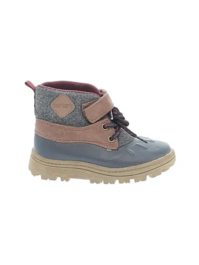 Pre-owned Carter's Kids' Rain Boots In Blue