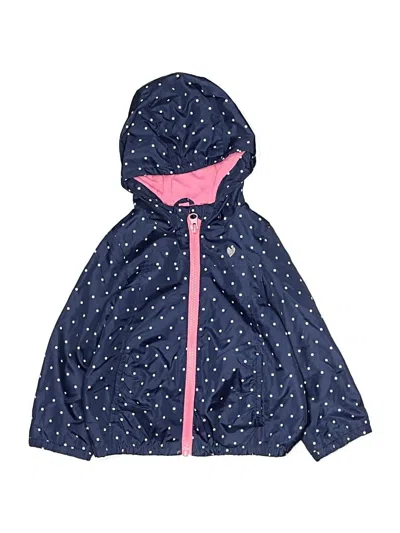 Pre-owned Carter's Kids' Raincoat In Blue