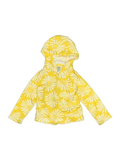 Pre-owned Carter's Kids' Raincoat In Yellow