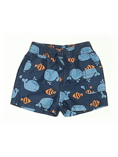 Pre-owned Carter's Babies' Rash Guard In Blue