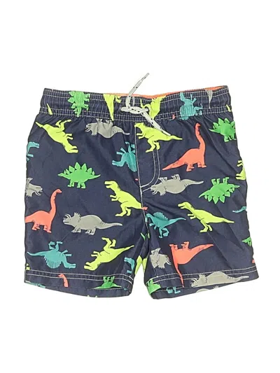 Pre-owned Carter's Kids' Rash Guard In Blue