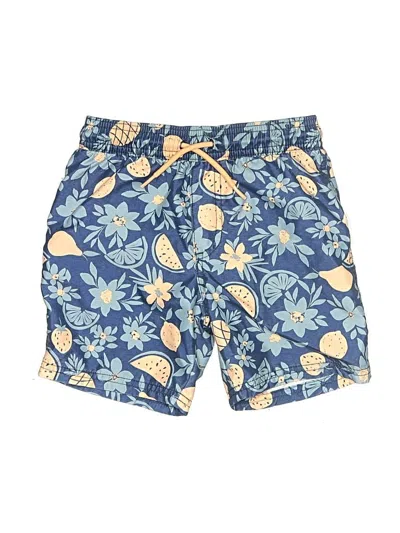 Pre-owned Carter's Kids' Rash Guard In Blue