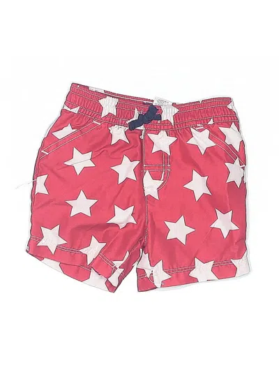 Pre-owned Carter's Babies' Rash Guard In Red