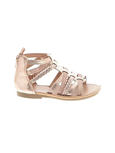 Pre-owned Carter's Kids' Sandals In Brown