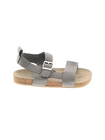 Pre-owned Carter's Babies' Sandals In Gray