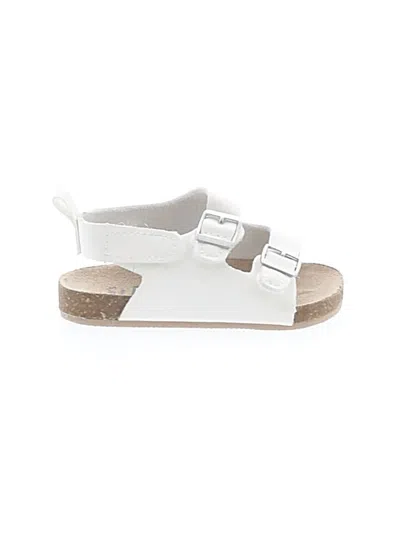 Pre-owned Carter's Babies' Sandals In White