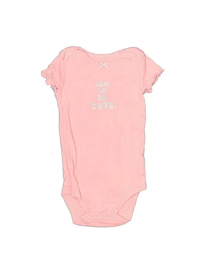 Pre-owned Carter's Babies' Short Sleeve Onesie
