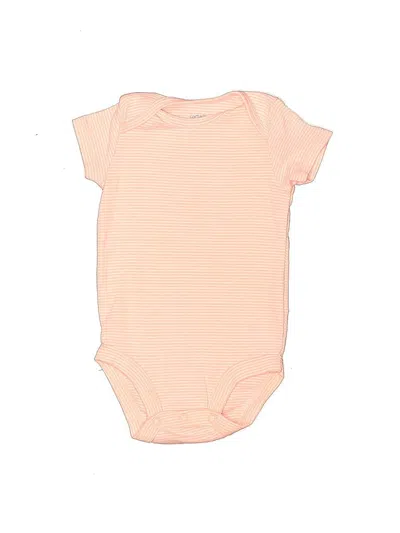 Pre-owned Carter's Babies' Short Sleeve Onesie