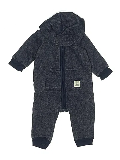 Pre-owned Carter's Babies' Short Sleeve Onesie In Blue