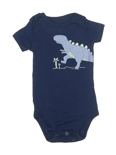 Pre-owned Carter's Babies' Short Sleeve Onesie In Multi