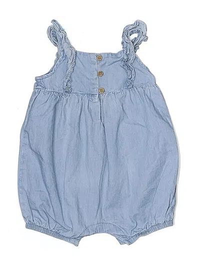 Pre-owned Carter's Babies' Short Sleeve Outfit In Blue