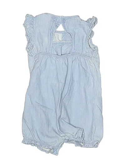 Pre-owned Carter's Babies' Short Sleeve Outfit In Blue
