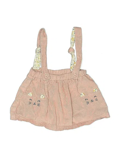 Pre-owned Carter's Babies' Short Sleeve Outfit In Brown