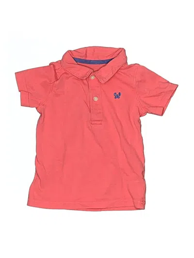 Pre-owned Carter's Kids' Short Sleeve Polo In Red