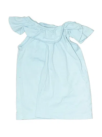 Pre-owned Carter's Kids' Short Sleeve T-shirt In Blue