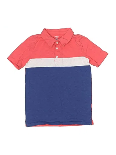 Pre-owned Carter's Kids' Short Sleeve Top Red Tops